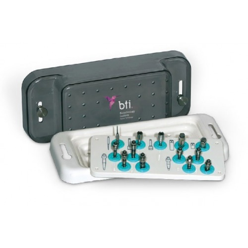 Kit de taladros compactadores y osteotomos